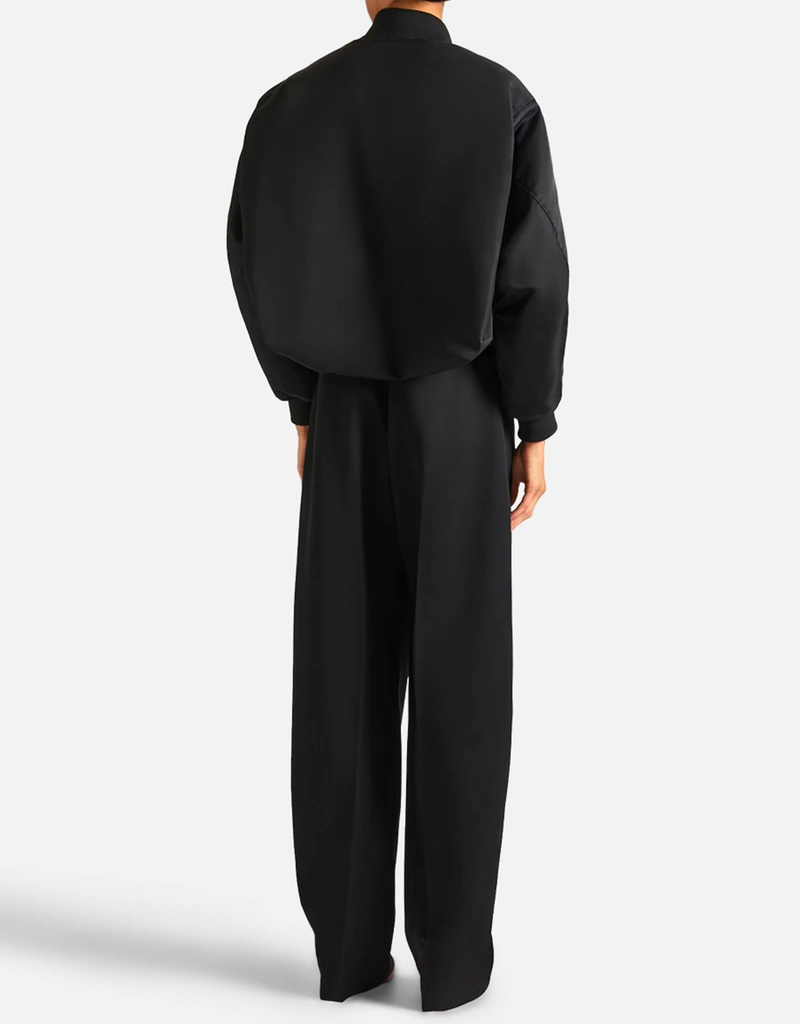 GIVENCHY クロップドジャケット ブラック Givenchy クロップド ボンバージャケット | ブラック | FARFETCH JP