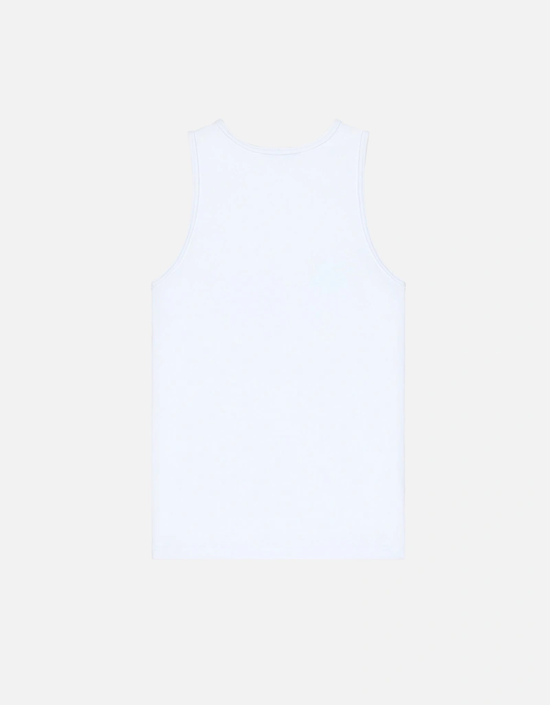 Givenchy メンズ綿素材プリントスリムフィットタンクトップ (すべての