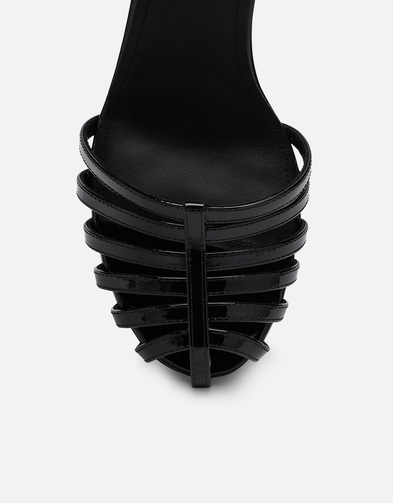 Givenchy パテントレザーケージヒールサンダル (すべての新品) IFCHIC.COM