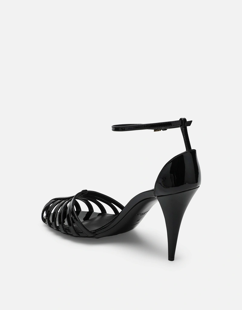 Givenchy パテントレザーケージヒールサンダル (すべての新品) IFCHIC.COM