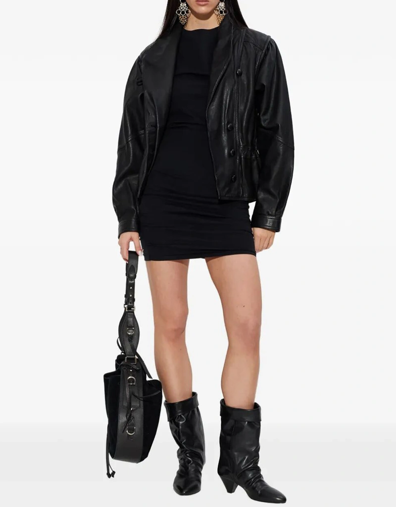 Isabel Marant toile Mylda Mini Dress - Black