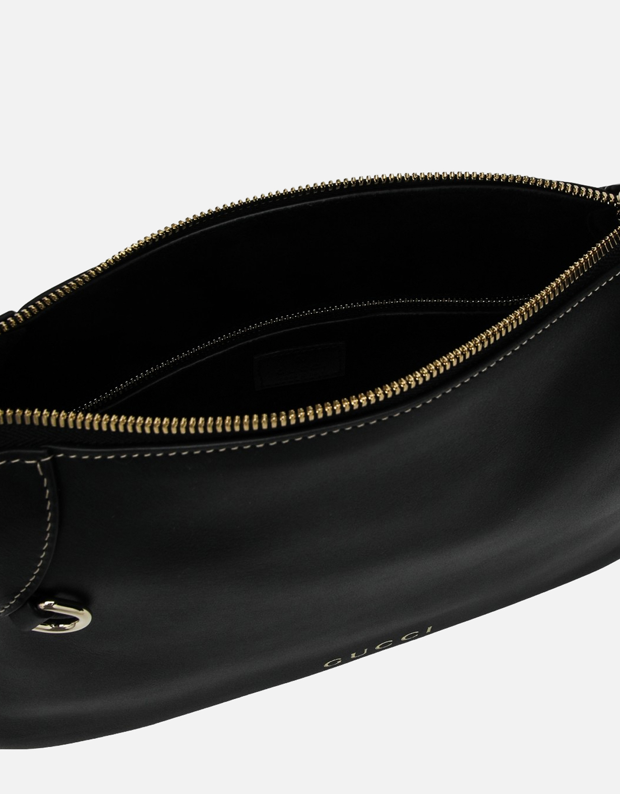 Gucci GGエンブレムミディアムレザーショルダーバッグ (すべての新品