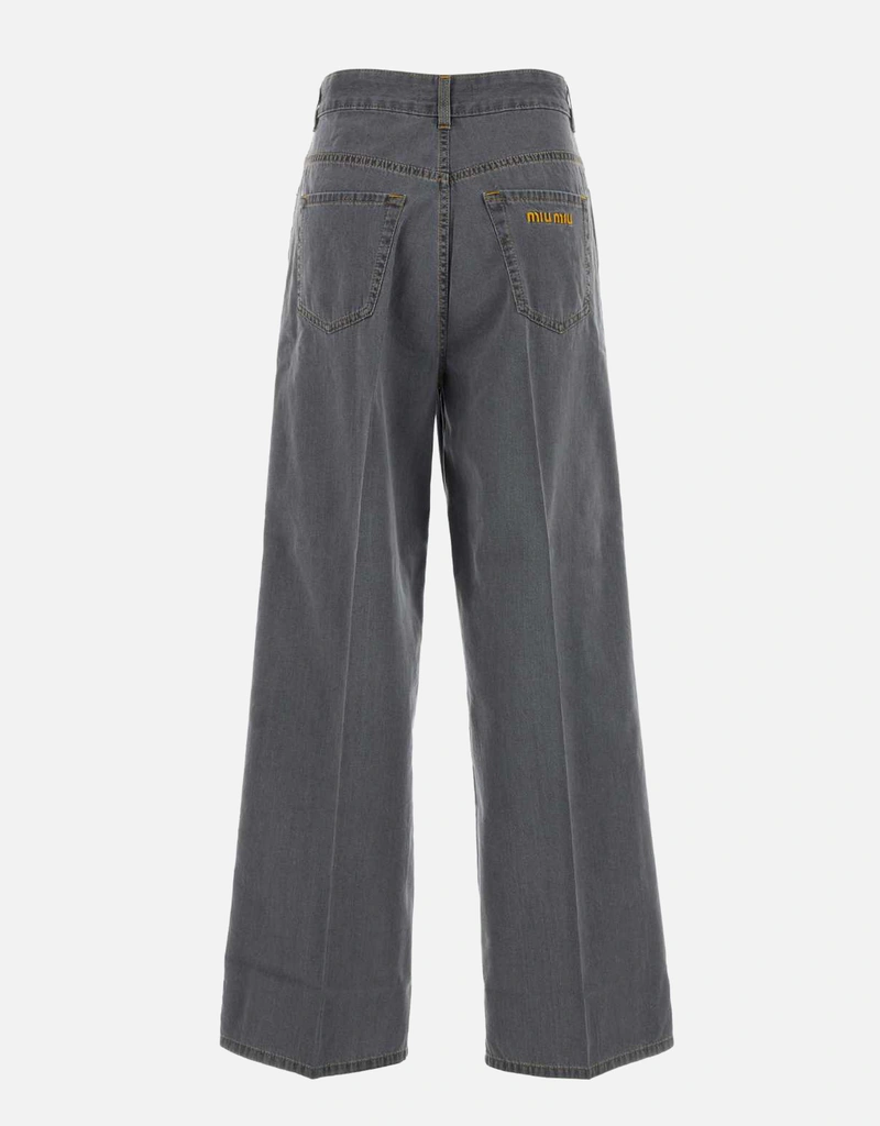 Miu Miu シャンブレー ジーンズ (すべての新品) IFCHIC.COM