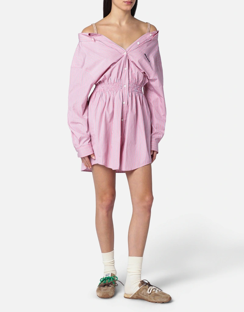 strapless open back dress Hot Pink Corduroy Overall Dress (WITHOUT TSHIRT) with Matching Bunny- –  Fluffy Smiles Clothing Inc