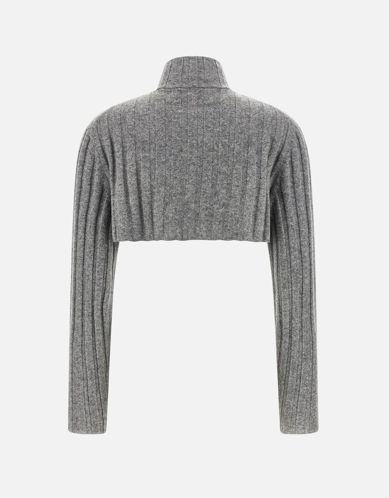 Miu Miu Cropped Wool And Cashmere Cardigan (All New In) IFCHIC.COM