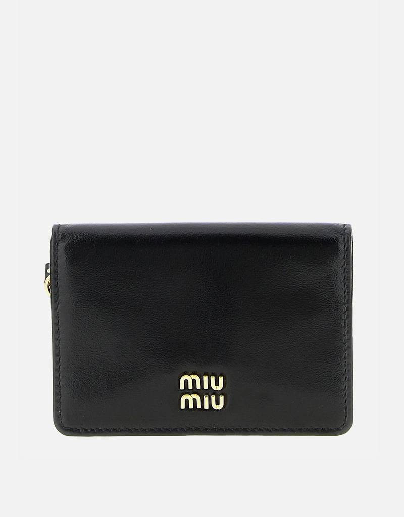 Miu Miu レザーカードホルダー () IFCHIC.COM