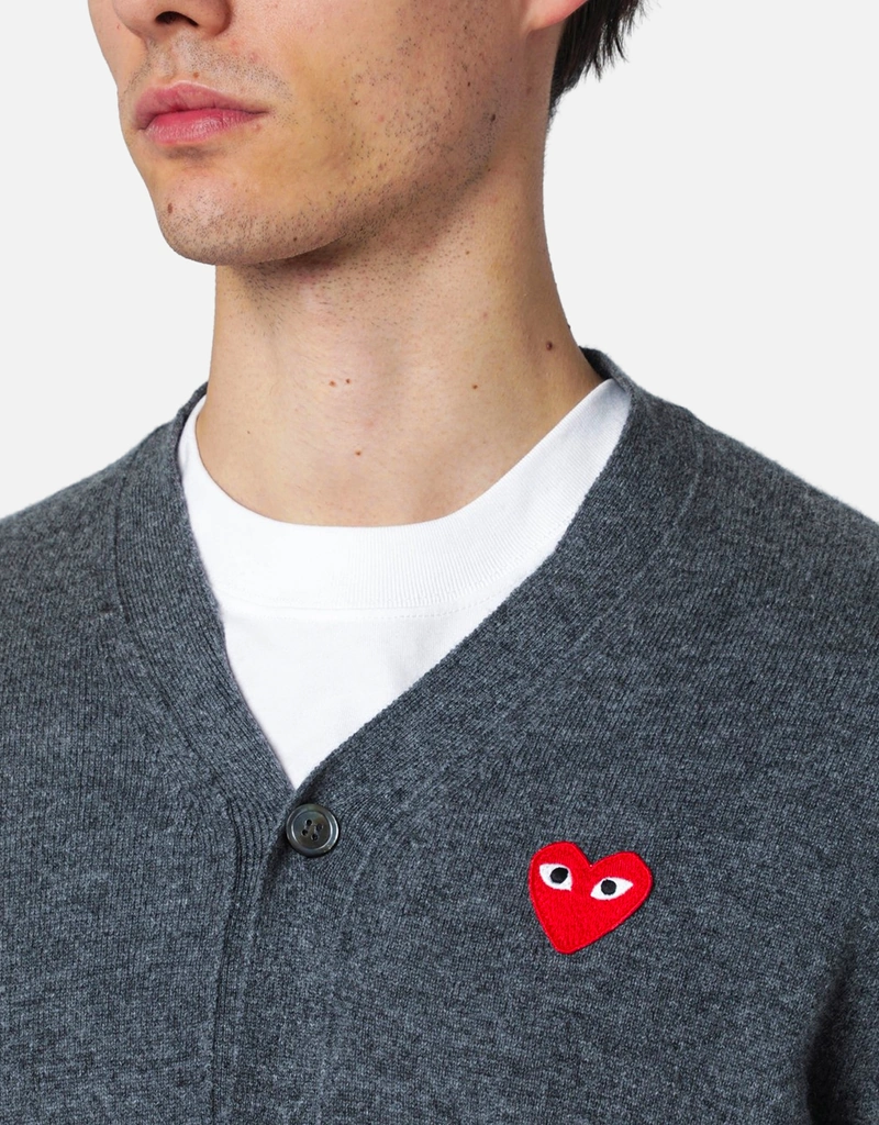 Comme des Garcons Play メンズ ウールカーディガン (アパレル,シャツ