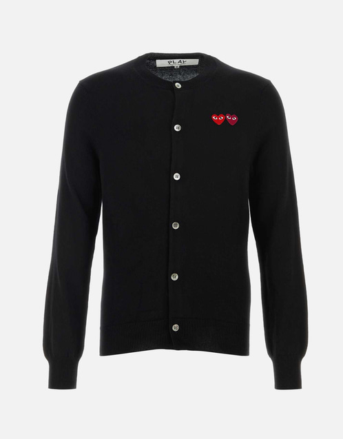 Comme des Garcons Play Men's Wool Cardigan (All New In) IFCHIC.COM