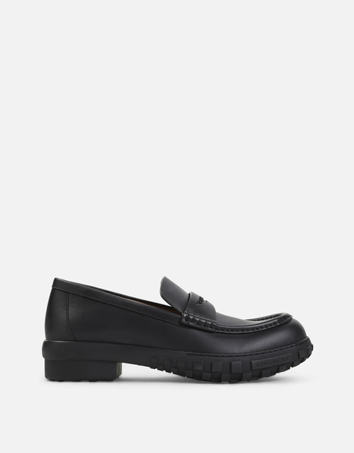 Givenchy メンズEchoカーフレザーローファー (すべての新品,シューズ