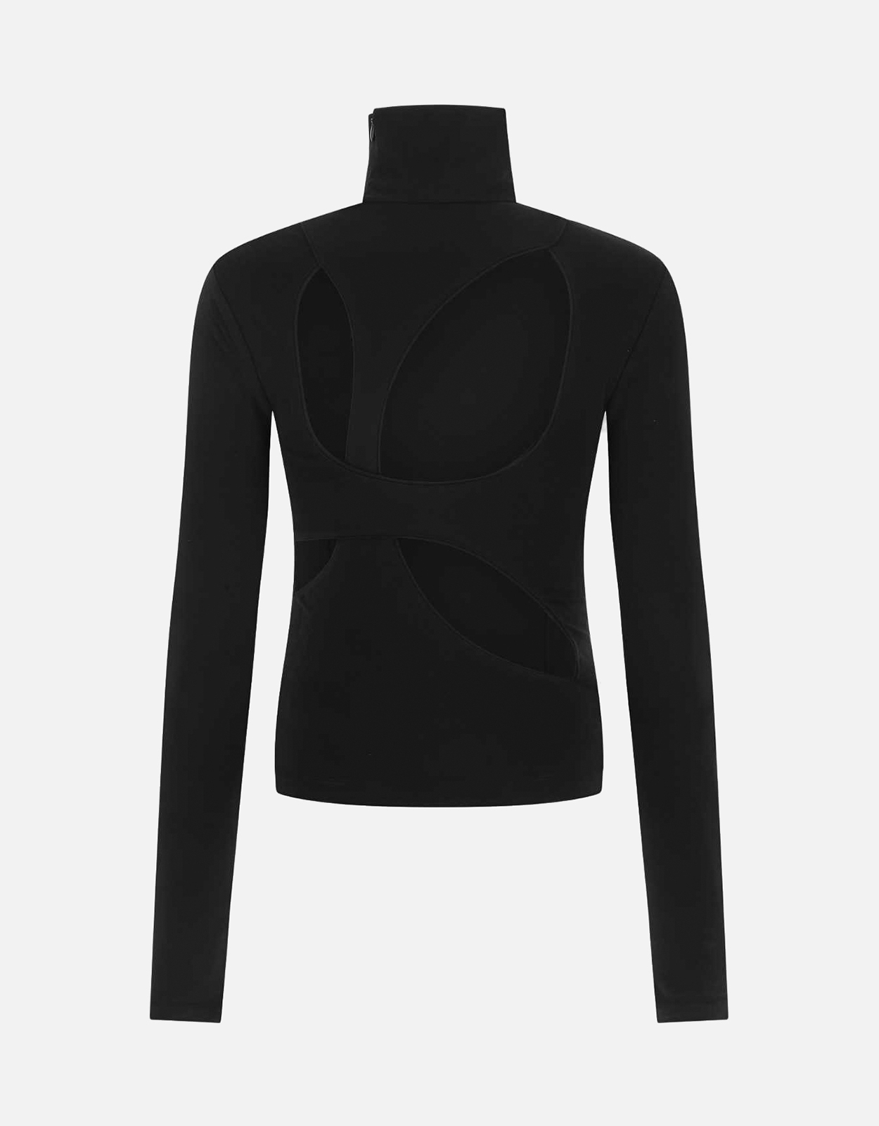 Givenchy Black Stretch Viscose Blend Top () IFCHIC.COM