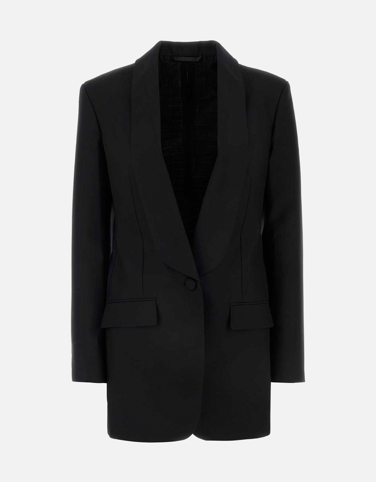 Givenchy Virgin Wool Blend Stretch Blazer - FR 34F　ジバンシィ バージン ウール ブレンド ストレッチ ブレザー - FR 34F Givenchy
