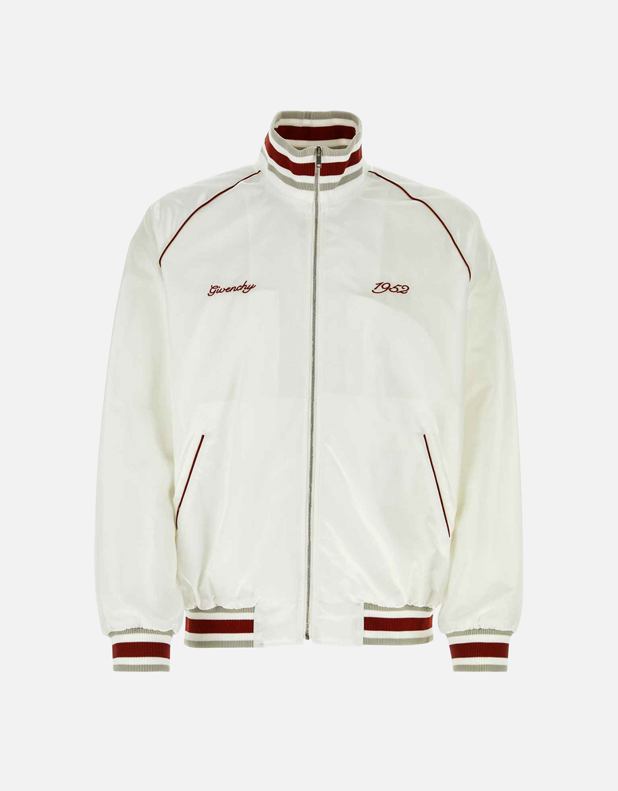 Givenchy メンズ ホワイト ナイロン ボンバージャケット () IFCHIC.COM