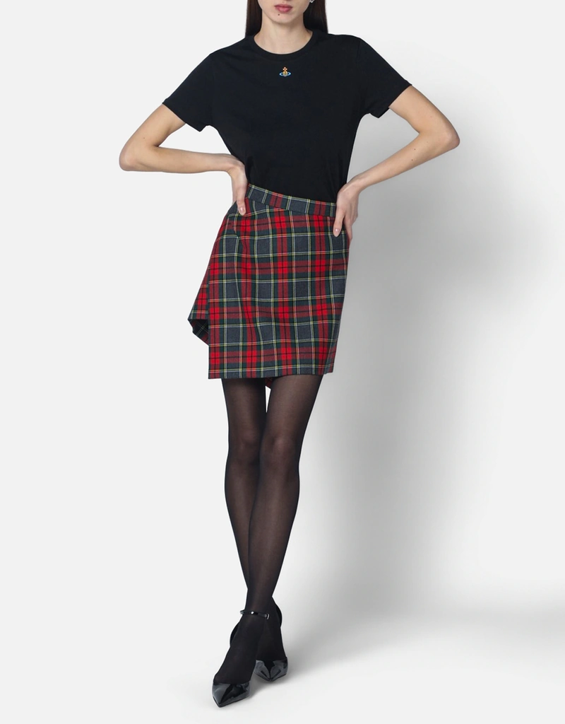 Vivienne Westwood ブラックオーブコットンTシャツ (トップス) IFCHIC.COM