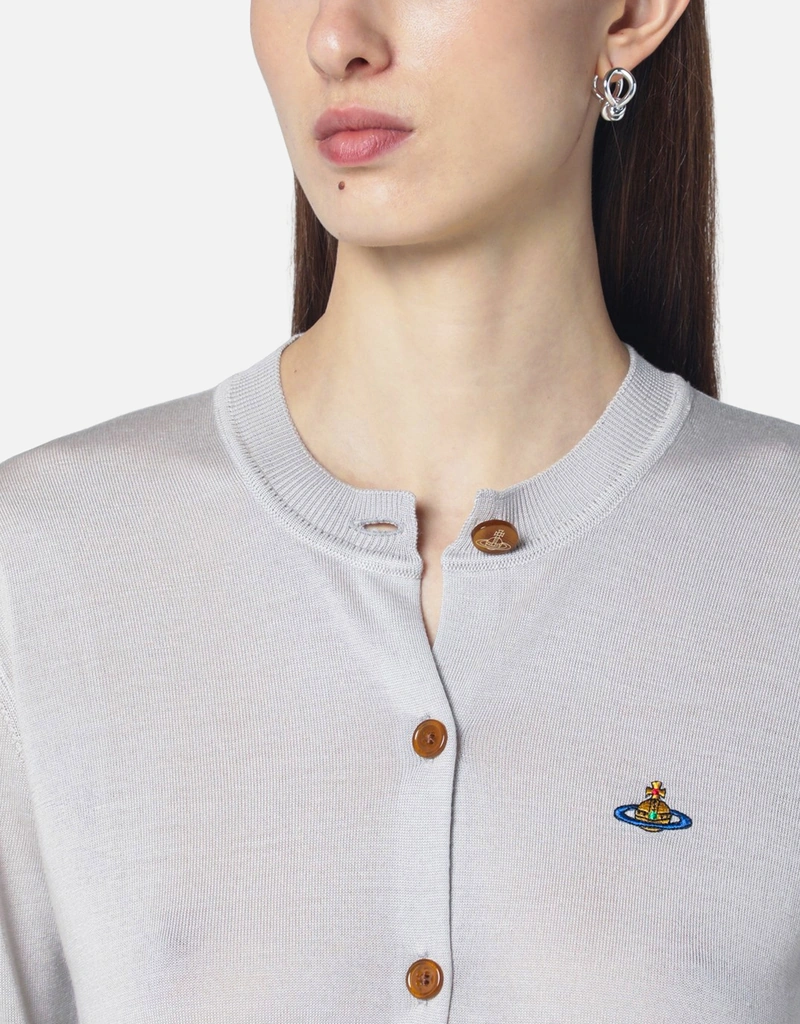 Vivienne Westwood ウールとシルクのカーディガン (トップス) IFCHIC.COM