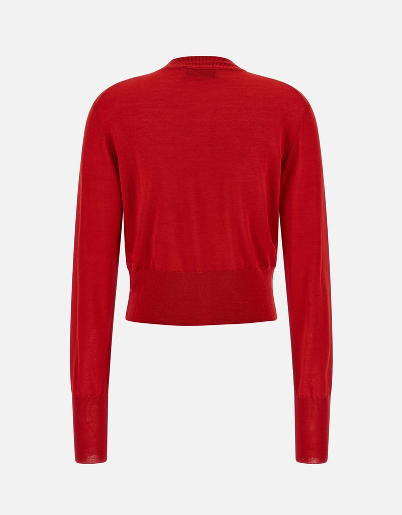 Vivienne Westwood Beaウールシルククロップドカーディガン (すべての