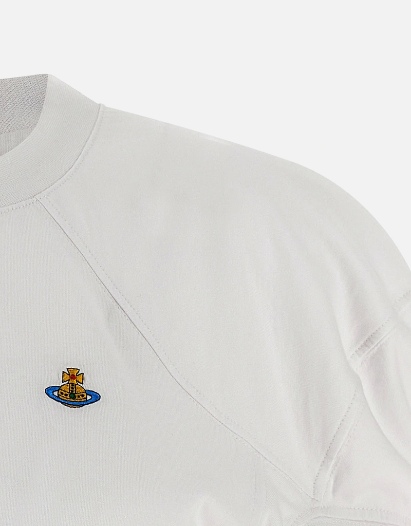 Vivienne Westwood FootballコットンクロップドTシャツ (すべての新品