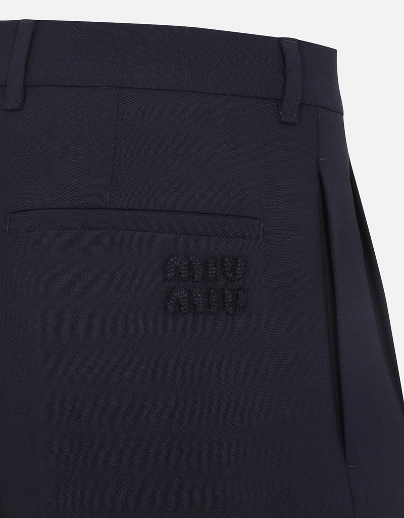 Miu Miu Wool Pants (Pants) IFCHIC.COM