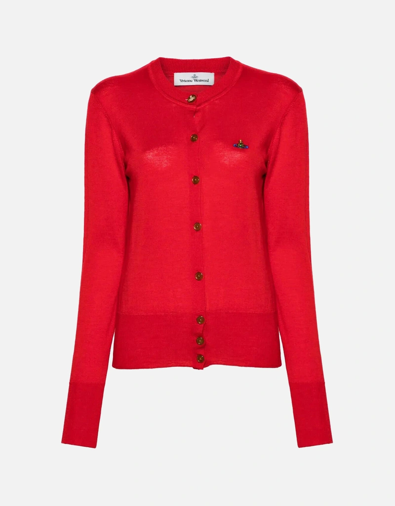 Vivienne Westwood Red label カシミアカーディガン Vivienne Westwood RED LABEL「伊勢丹新宿店限定ニットカーディガン