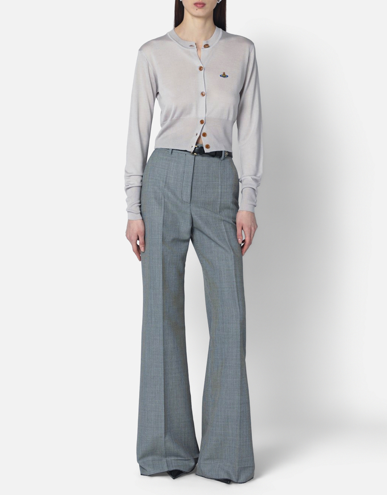 Vivienne Westwood ベアウールブレンドクロップドカーディガン Vivienne Westwood ベアウールブレンドクロップドカーディガン