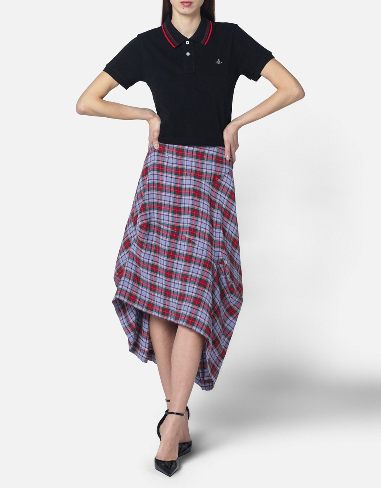 Vivienne Westwood ポロシャツ Mac Andy タータン 1990年代初頭に