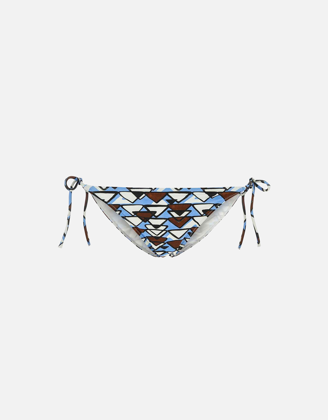 Prada Prada Printed Stretch Nylon Bikini Bottoms - XS　Prada プリント ストレッチ ナイロン ビキニ ボトムス - XS