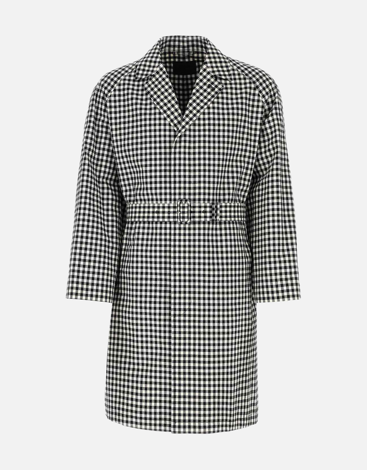 Prada Prada Men's Embroidered Cotton Overcoat - IT 44　プラダ メンズ 刺繍入りコットン オーバーコート - IT 44