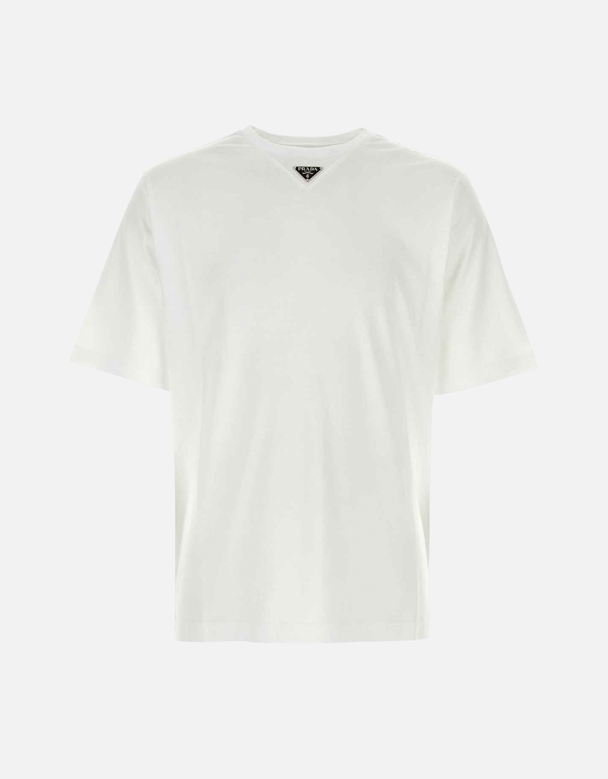 Prada メンズ ホワイト コットン Tシャツ () IFCHIC.COM