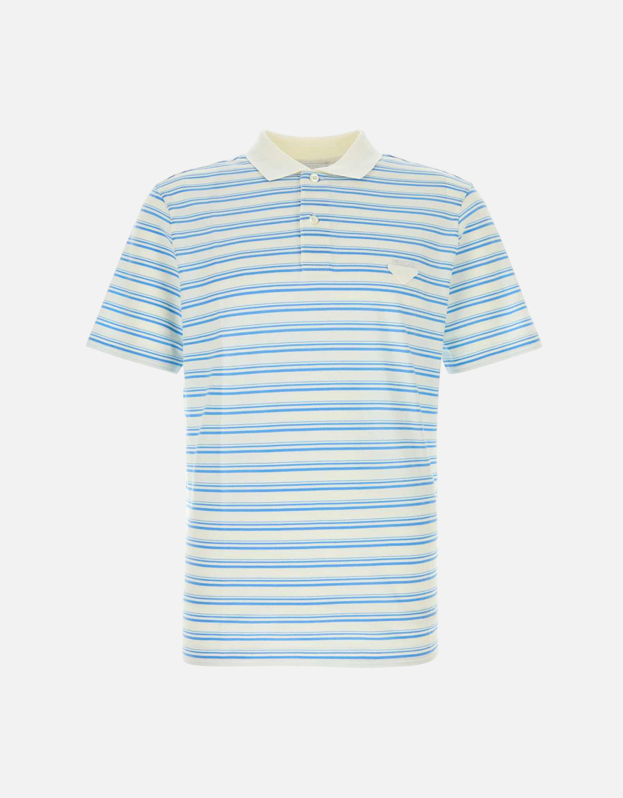 Prada メンズ 刺繍ピケポロシャツ () IFCHIC.COM