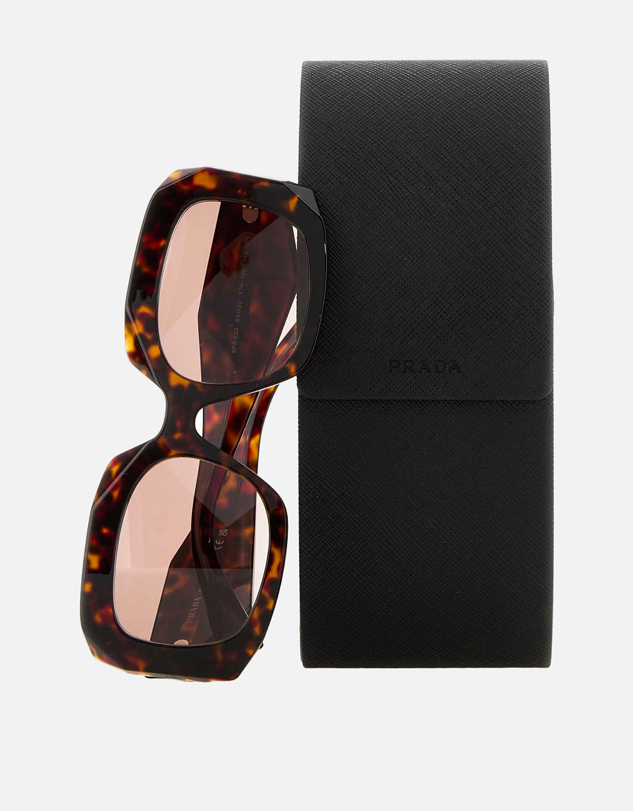 Prada シンボル アセテートオーバーサイズスクエアサングラス