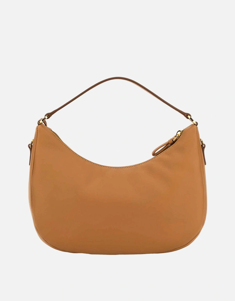 Prada キャメルレザーハンドバッグ () IFCHIC.COM