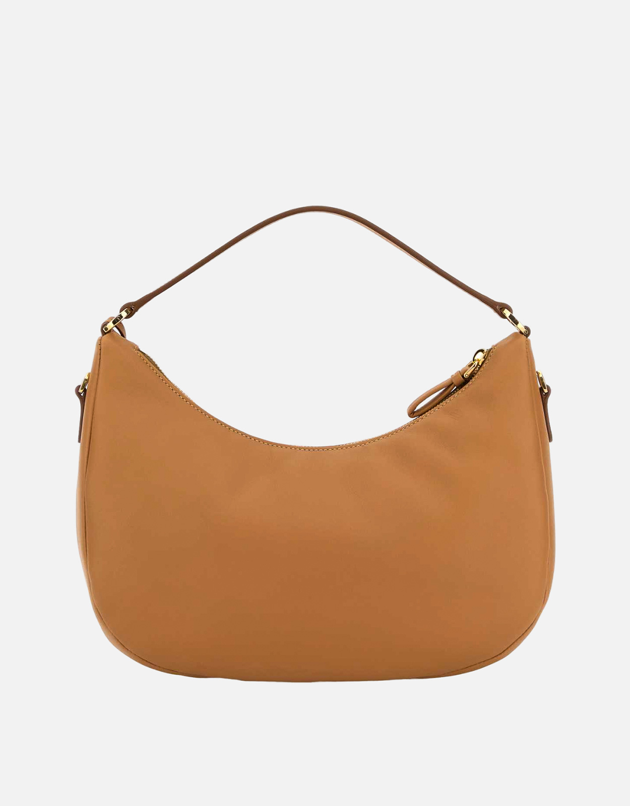 Prada トライアングルロゴレザージップハンドバッグ () IFCHIC.COM