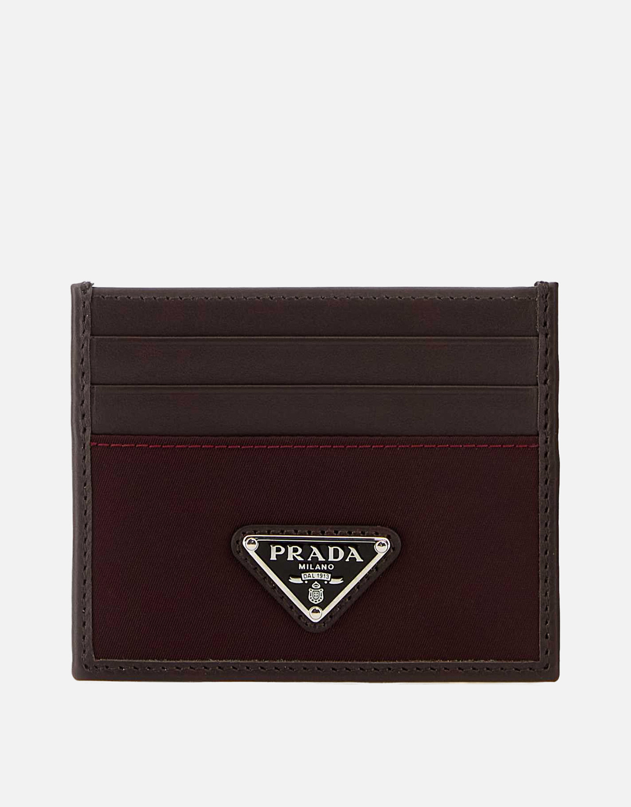 Prada Prada Men's Speedrock Re-Nylon And Leather Card Holder　プラダ メンズ Speedrock Re-Nylon and Leather カード ホルダー