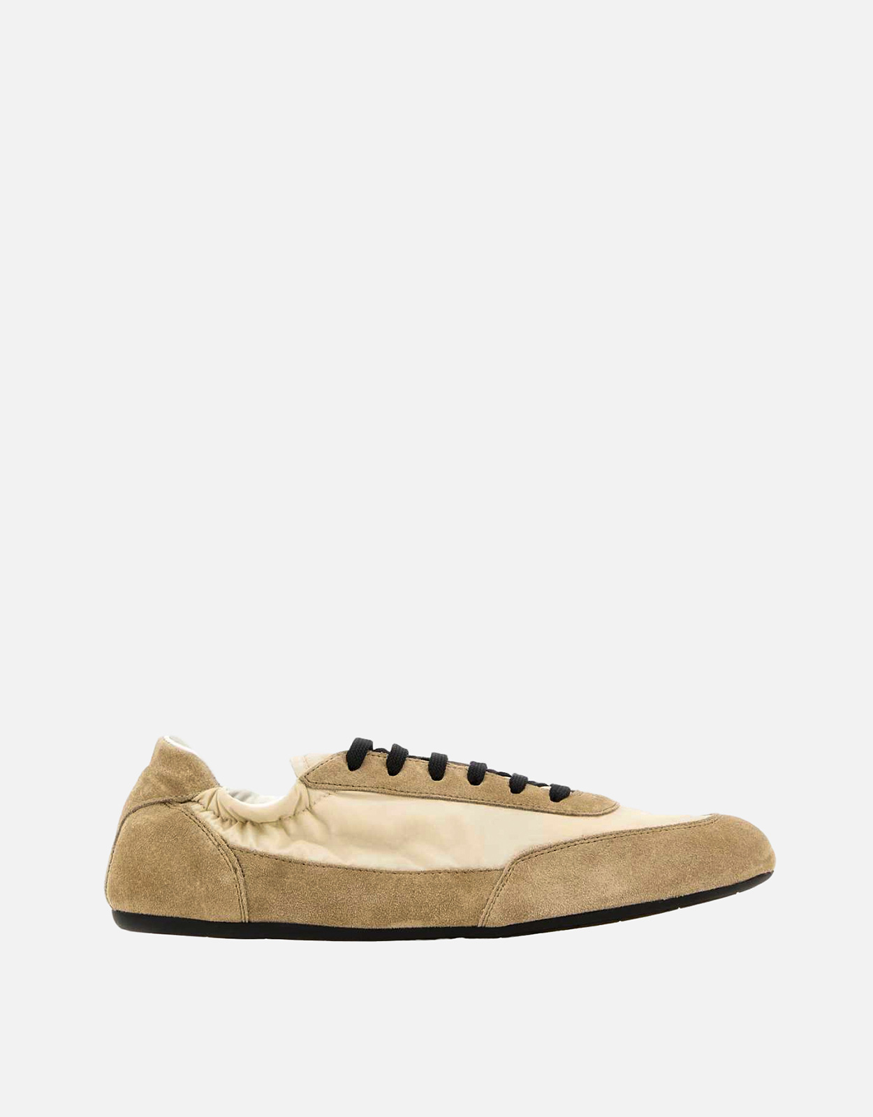 Prada ツートーンRe-NylonとスエードのCollapseスニーカー () IFCHIC.COM