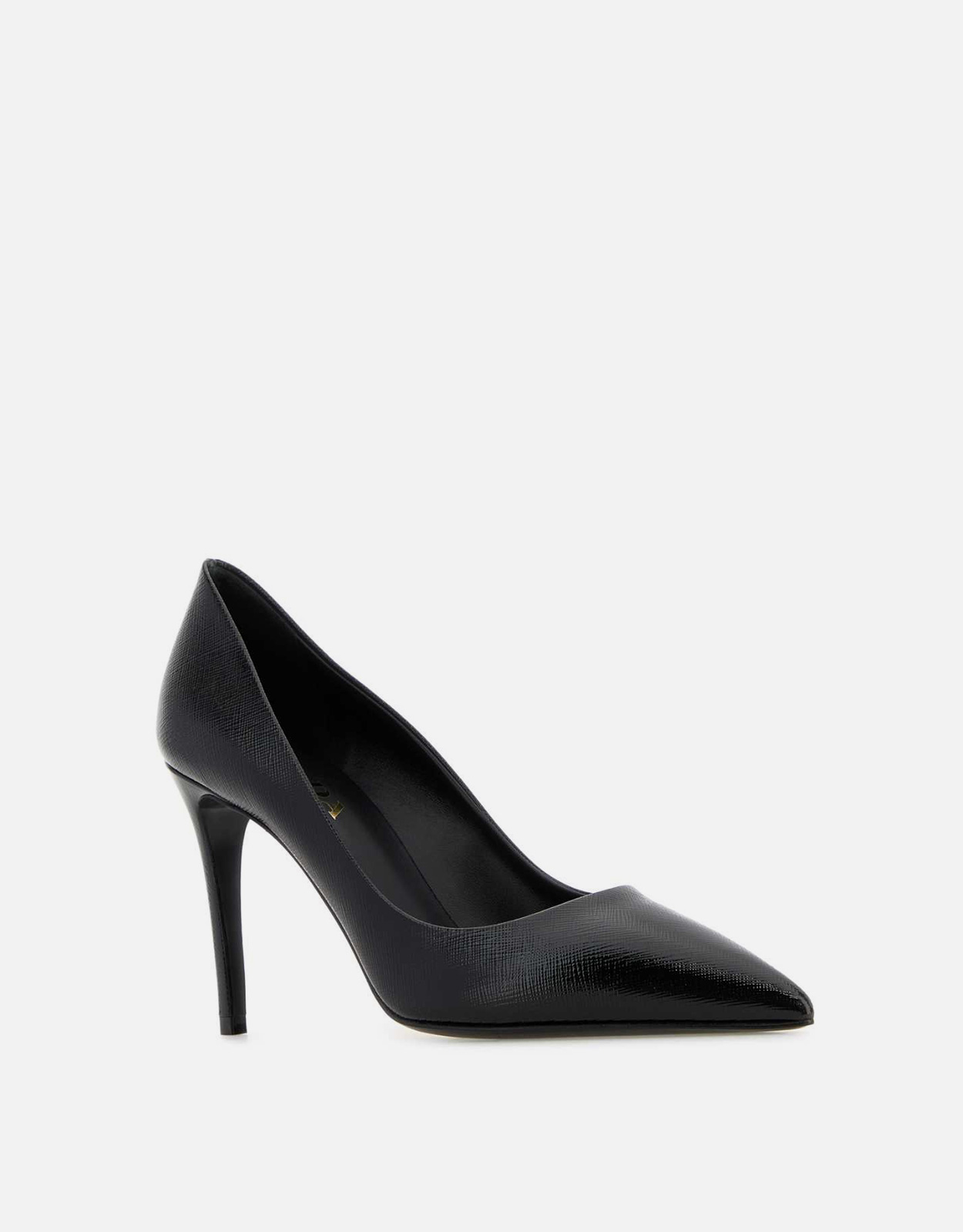 Prada パテントサッフィアーノカーフスキンレザーパンプス () IFCHIC.COM