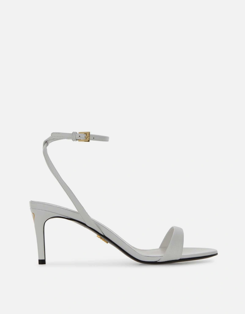 Prada ホワイトレザーサンダル () IFCHIC.COM