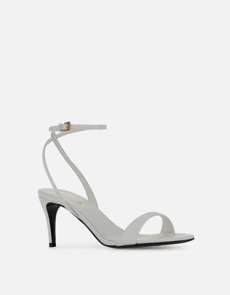 Prada ホワイトレザーサンダル () IFCHIC.COM