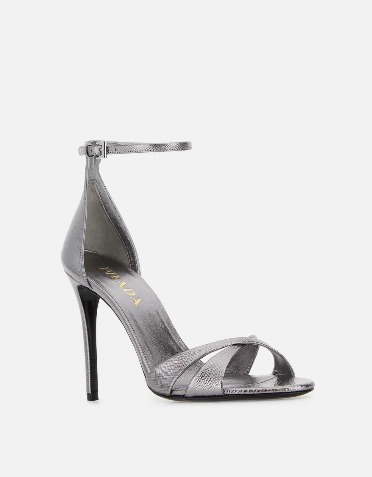 Prada シルバーレザーサンダル () IFCHIC.COM