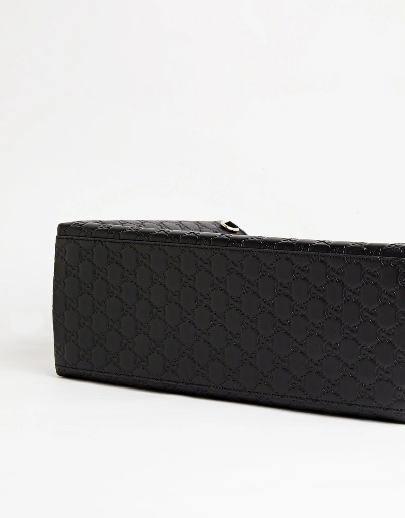 Gucci GGエンブレム大きいレザートートバッグ () IFCHIC.COM