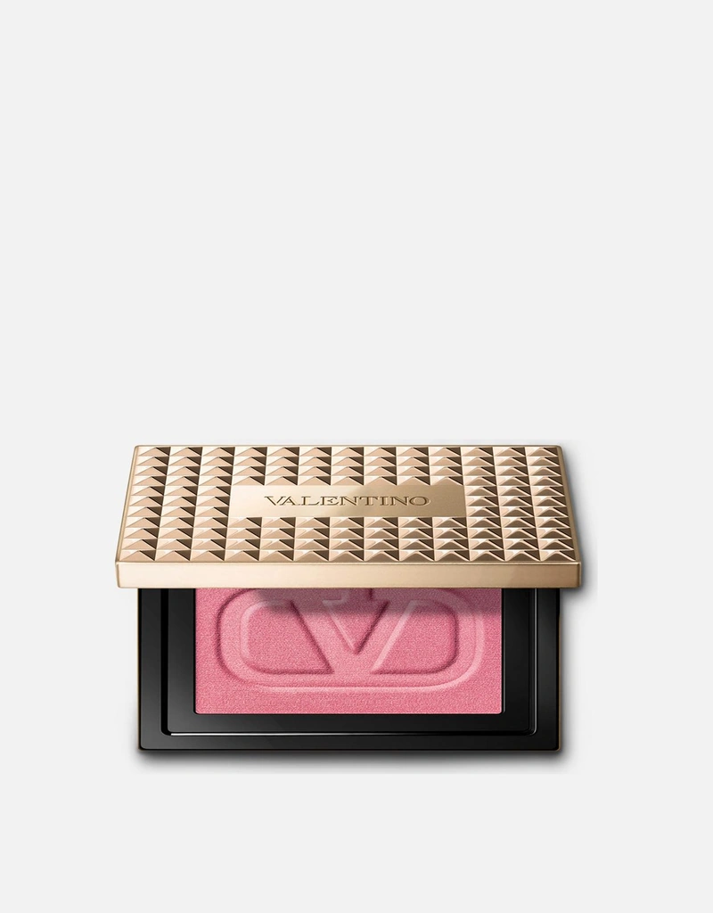 Valentino Beauty カラクラッシュコンパクトブラッシュ-ヌードで際立つ