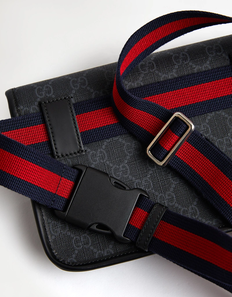 Gucci メンズGGスプリームスモールキャンバスベルトバッグ () IFCHIC.COM