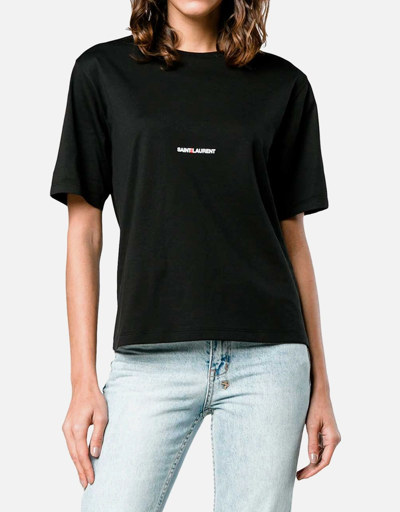 Saint Laurent ロゴプリントTシャツ (トップス,Tシャツ) IFCHIC.COM