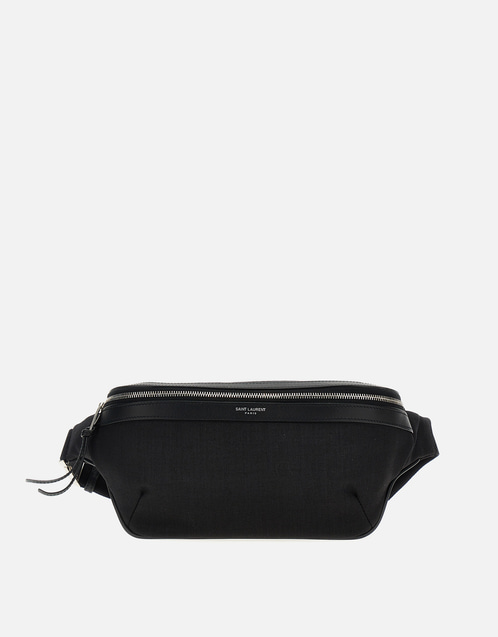 Saint Laurent メンズクラシックキャンバス調節可能クロスボディバッグ