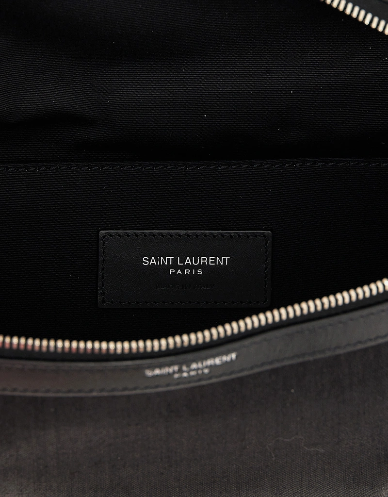 Saint Laurent メンズクラシックキャンバス調節可能クロスボディバッグ