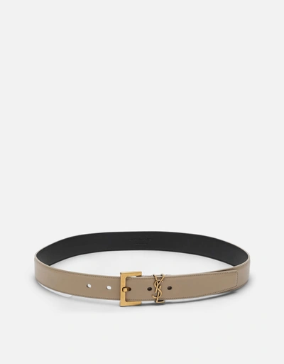 SAINT LAURENT ホースシューバックルベルト モンブラン ホースシュー型バックルベルト / MB198636 97269067 【公式