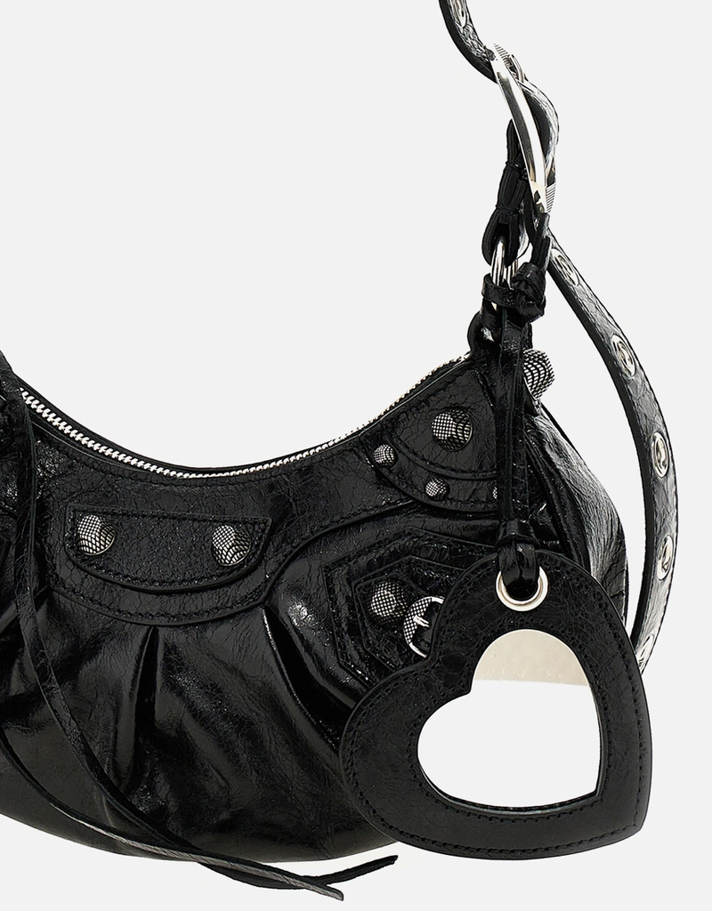 Balenciaga Le Cagole XS ラムスキンショルダーバッグ () IFCHIC.COM