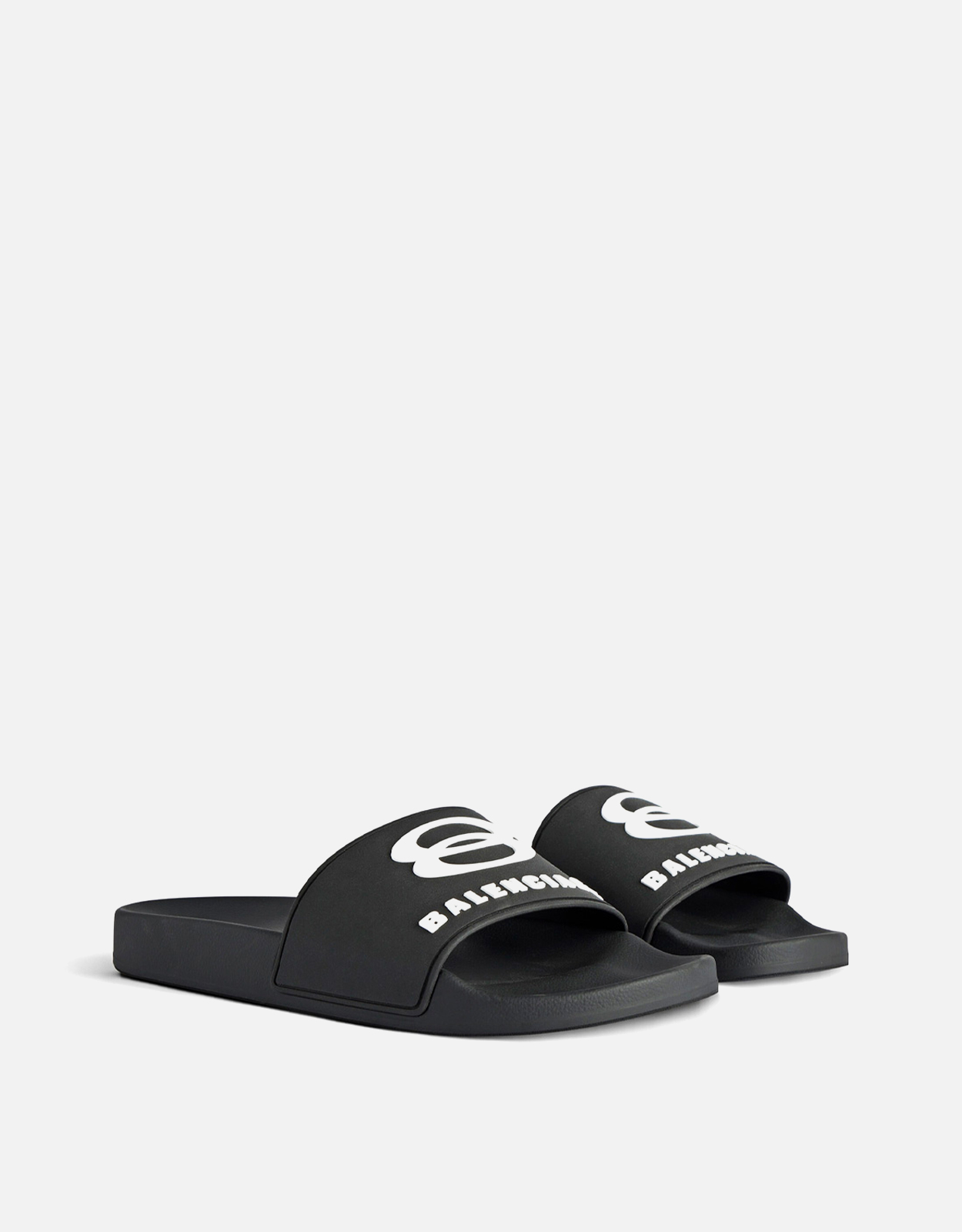 Balenciaga メンズプールスリッパラバーサンダル (シューズ,サンダル