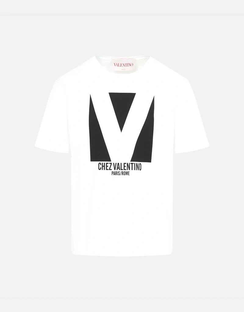 Valentino Garavani Men's Chez Cotton Print T-Shirt (Clothing,Tops