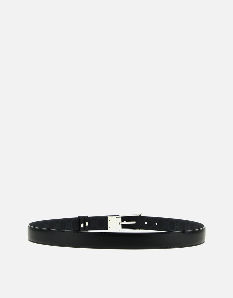 Gucci メンズリバーシブルレザーベルト (アクセサリ,ベルト) IFCHIC.COM