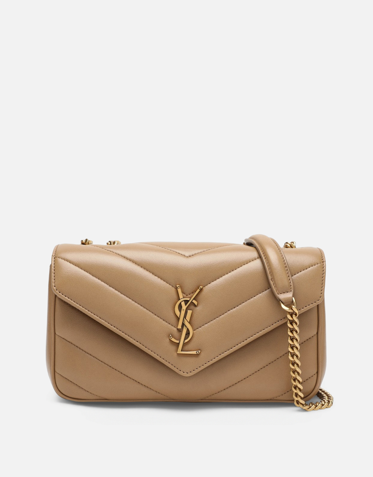 SAINT LAURENT サンローラン ラムスキン クロスボディバッグ Saint Laurent マトラッセラムスキンクロスボディバッグ小サイズ