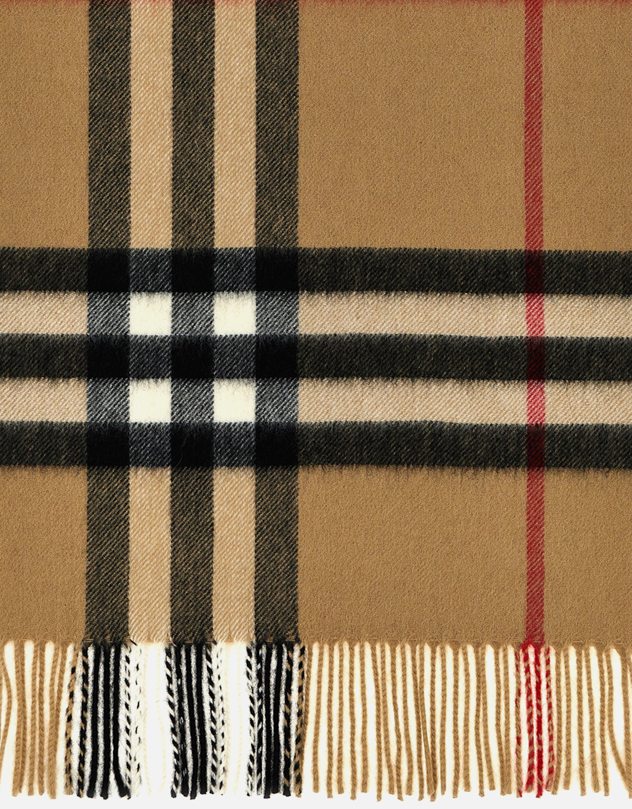 Burberry メンズ チェック カシミヤ スカーフ () IFCHIC.COM
